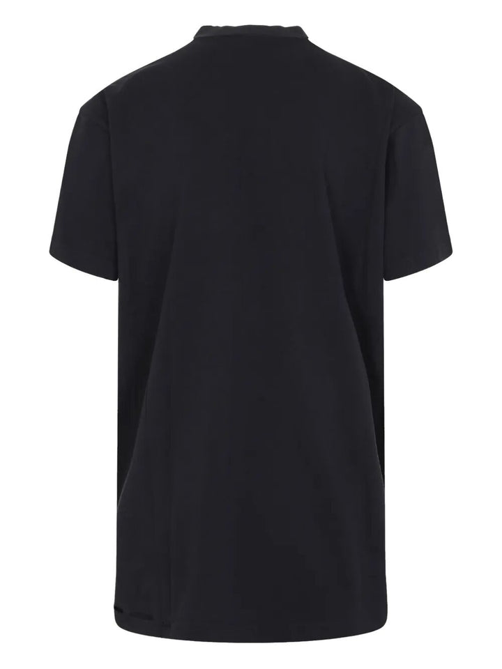 Balenciaga Women Optical Artwork Oversized T-Shirt