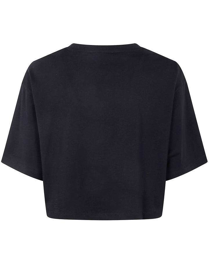 Balmain Women Balmain Printed Cropped T-Shirt
