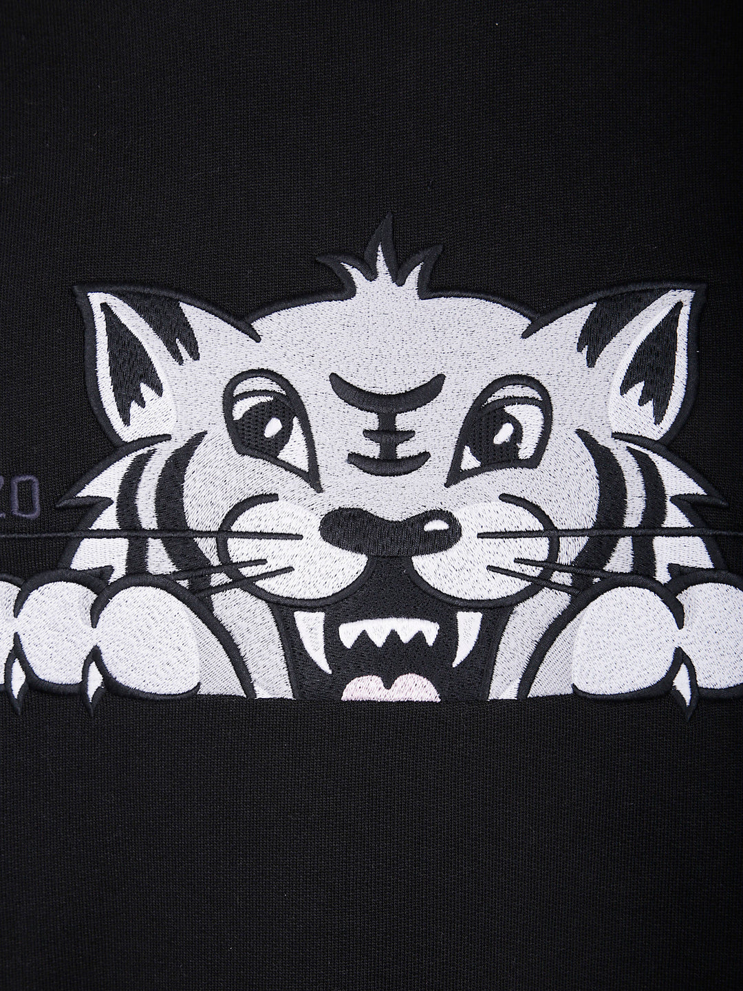 Kenzo Unisex "Kenzo Happy Tiger" Embroidered Classic Sweatshirt
