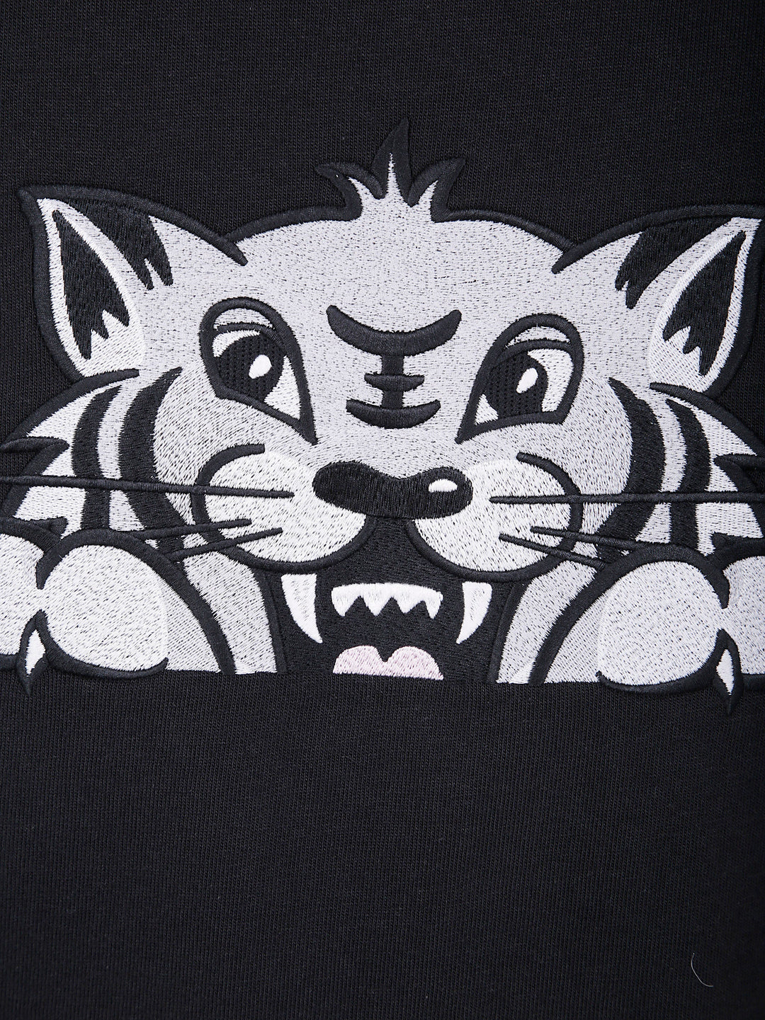 Kenzo Unisex "Gots Kenzo Happy Tiger" Embroidered Oversize Tshirt