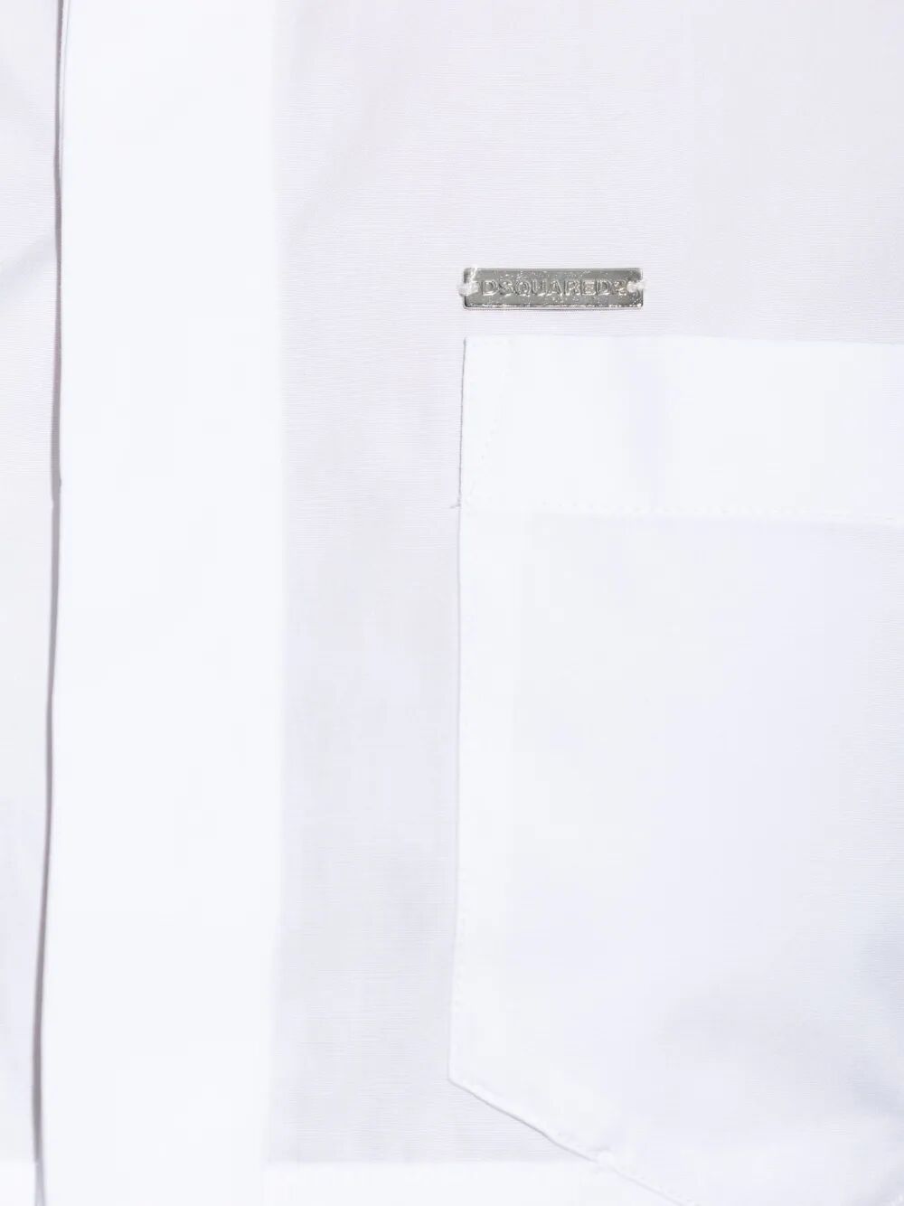 Dsquared2 Women Rounded Cropped Shirt