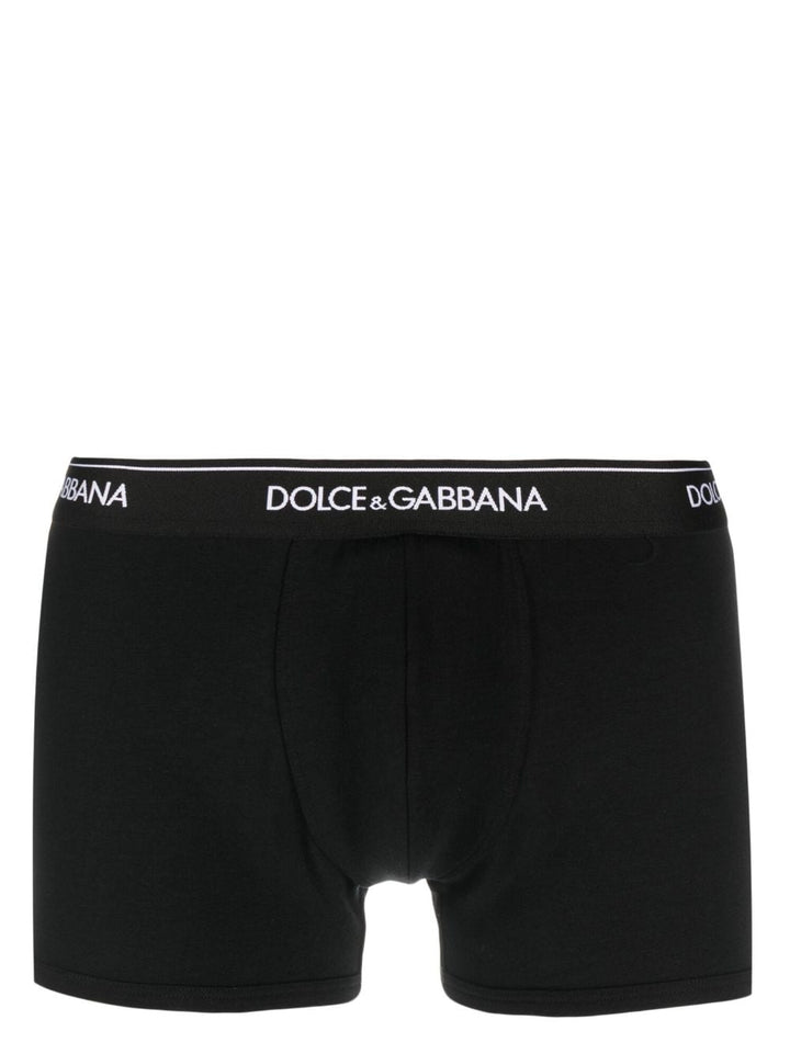 Dolce &amp; Gabbana Men Two-Pack Of Stretch Cotton Regular-Fit Boxers