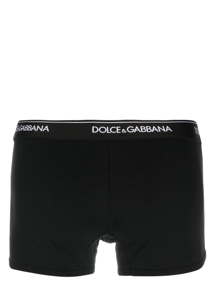 Dolce & Gabbana Men Two-Pack Of Stretch Cotton Regular-Fit Boxers