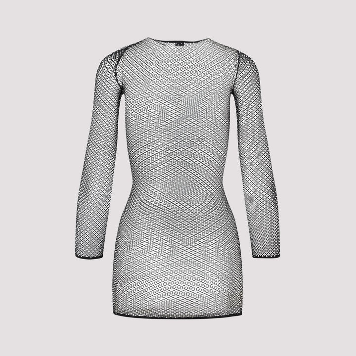 Balenciaga Crystal Mesh Mini Top Women
