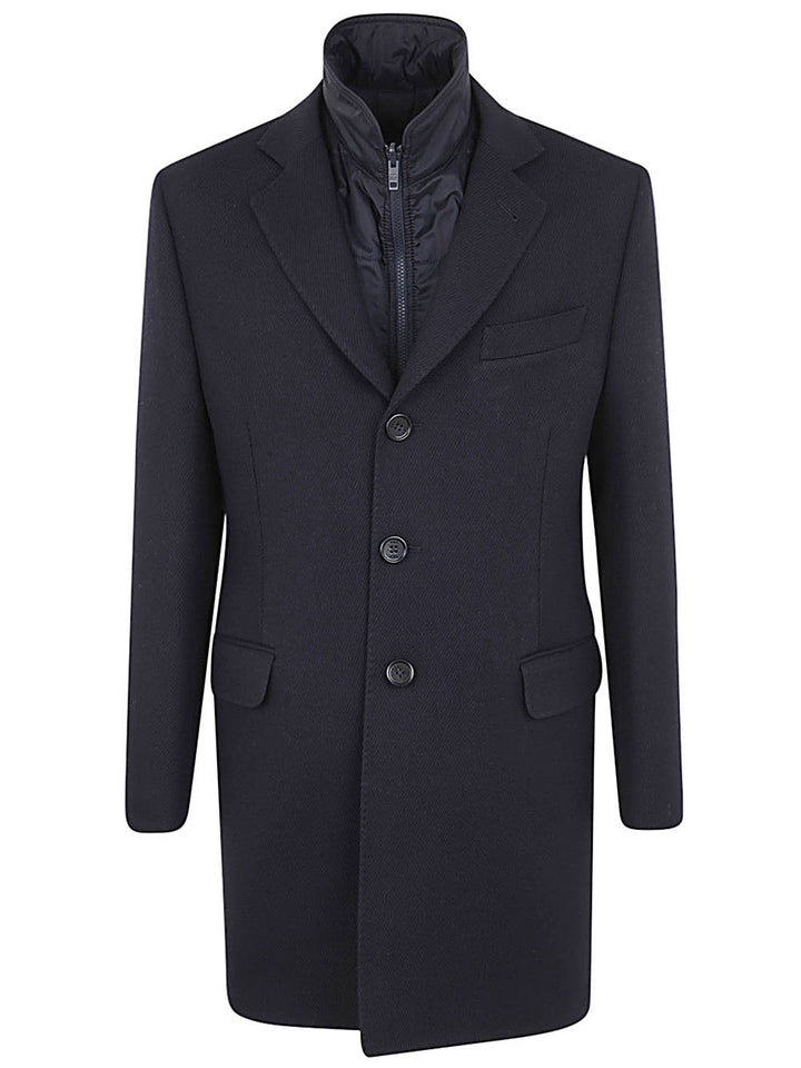 Fay Men Easy Double Breasted Coat