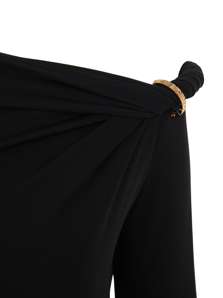 Versace Women Jersey Long Dress