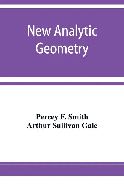 New analytic geometry - Paperback