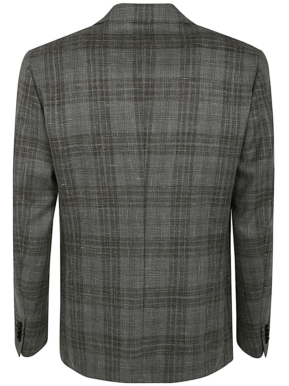 Zegna Men Wool And Silk Blend Jacket