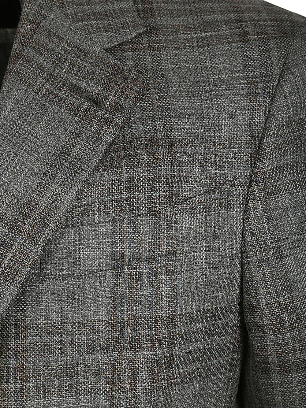 Zegna Men Wool And Silk Blend Jacket