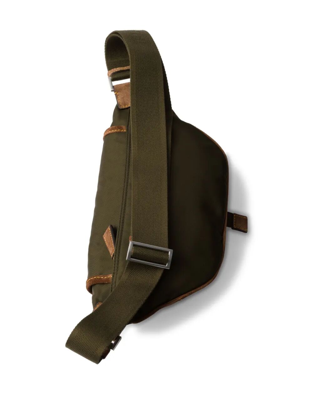 Prada Men Re-Nylon And Suede Belt Bag