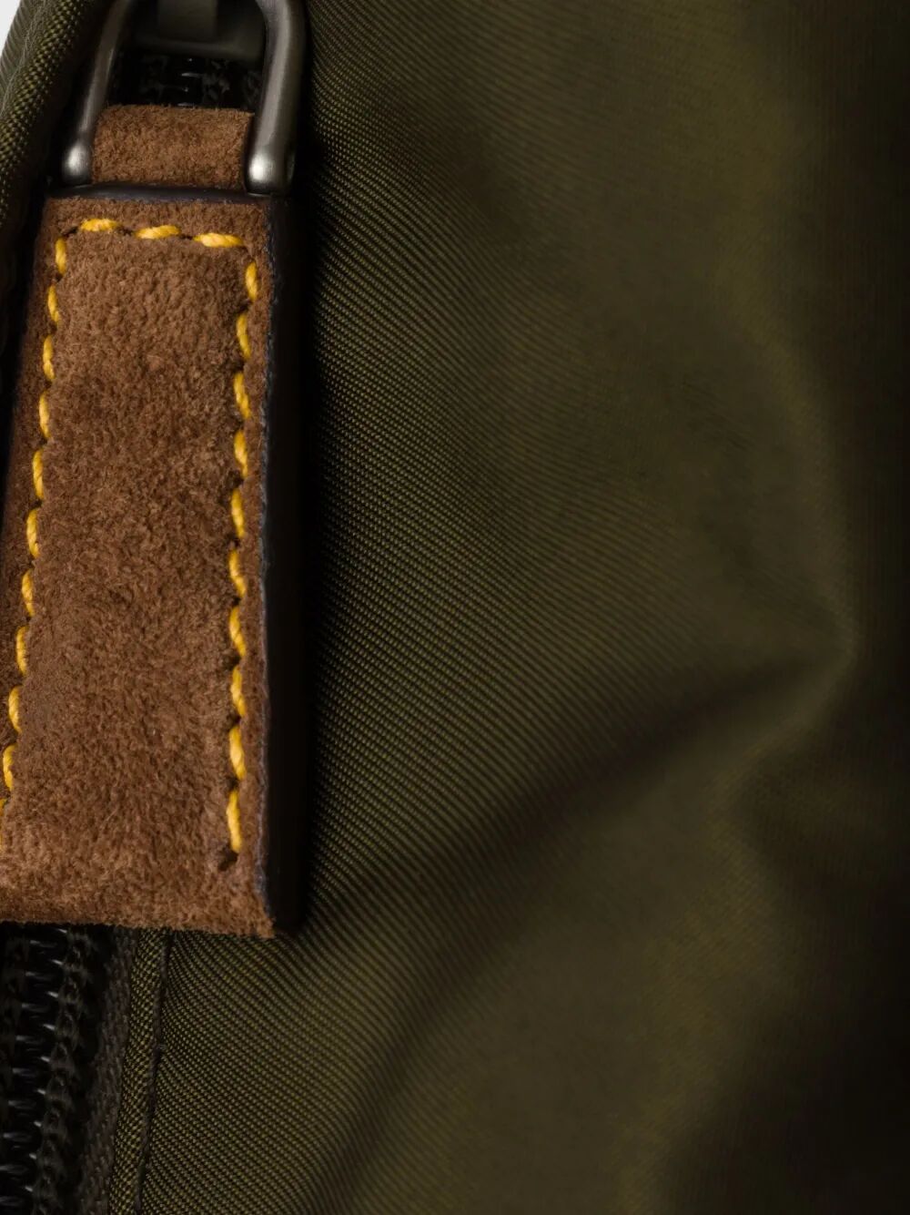 Prada Men Re-Nylon And Suede Belt Bag