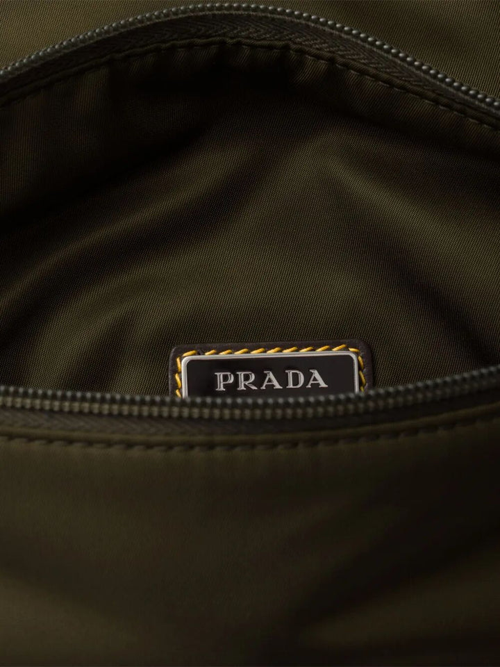 Prada Men Re-Nylon And Suede Belt Bag