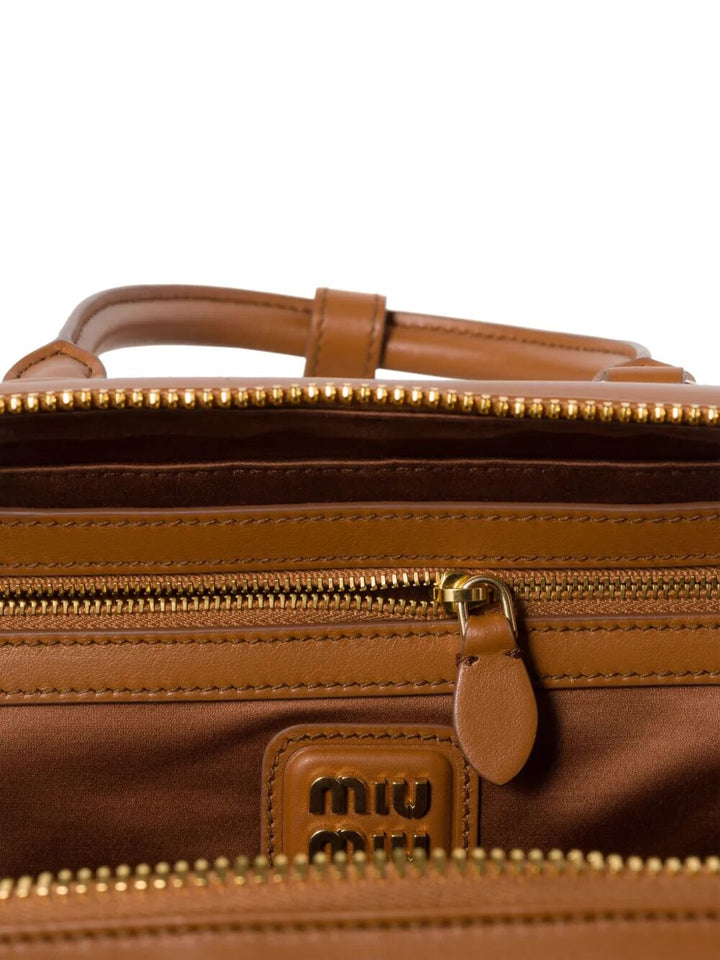 Miu Miu Women Arcadie Large Leather Bag