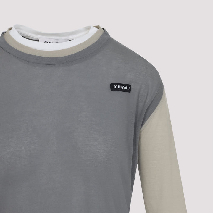 Miu Miu Cotton T-Shirt Women