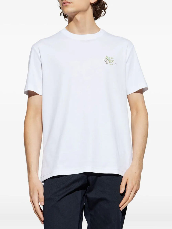 Etro Men Pegaso Embroidery Cotton T-Shirt