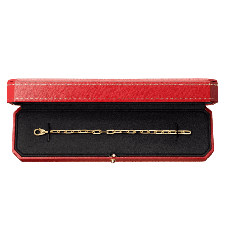 Cartier Santos de Cartier Bracelet, Chain, Medium Model, Yellow Gold