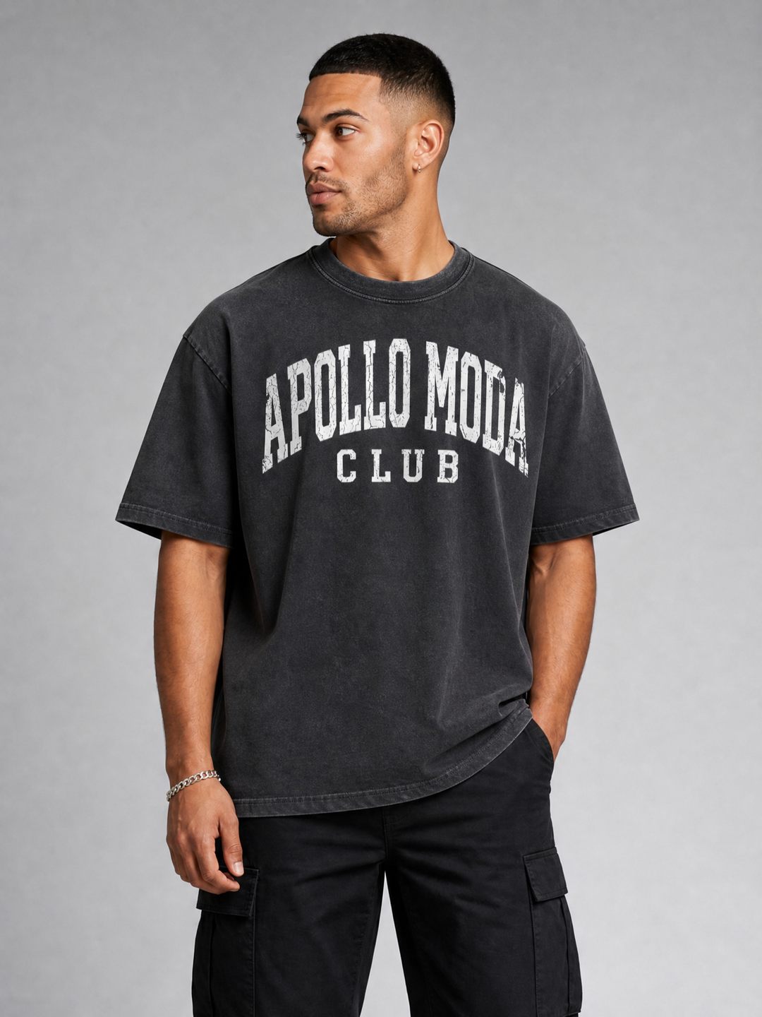 Club Washed Gradient Oversized Tee