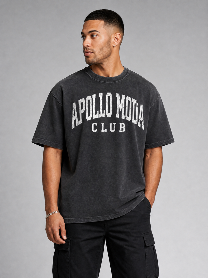 Club Washed Gradient Oversized Tee