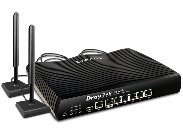 IN STOCK! DrayTek Vigor2927L LTE Series 4G LTE Embedded Dual-WAN VPN Firewall Router
