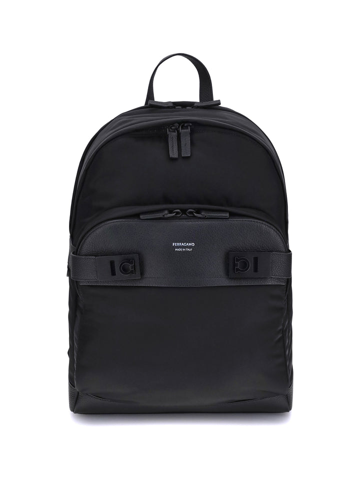 Ferragamo Men Nylon Backpack