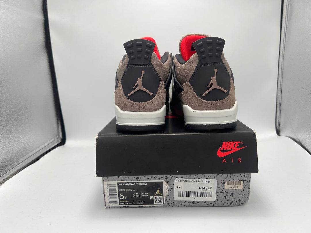 PRE OWNED Jordan 4 Retro "Taupe Haze" (GS)