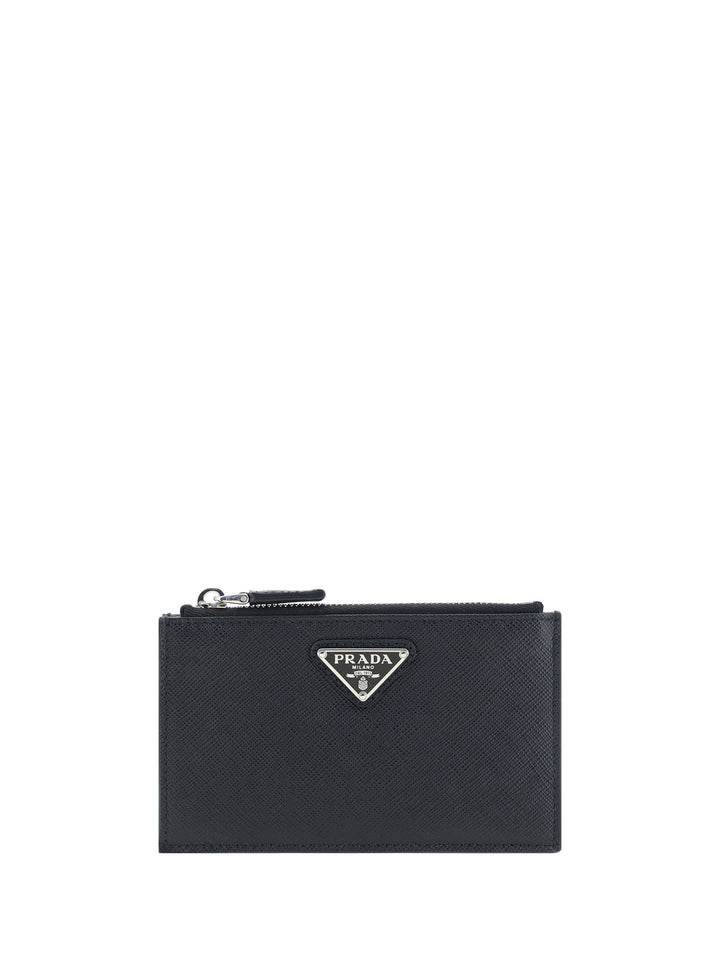 Prada Men Leather Card Holder