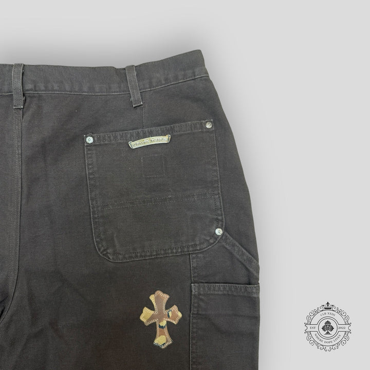 Chrome Hearts Sex Records Patch Double Knee Carpenter Pants