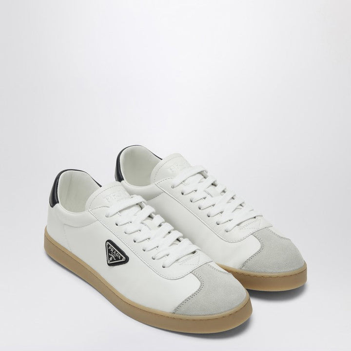 Prada White And Blue Sneaker Lane Men
