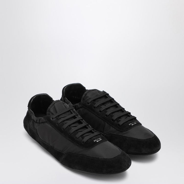 Prada Collapse Re-Nylon And Suede Sneaker Men
