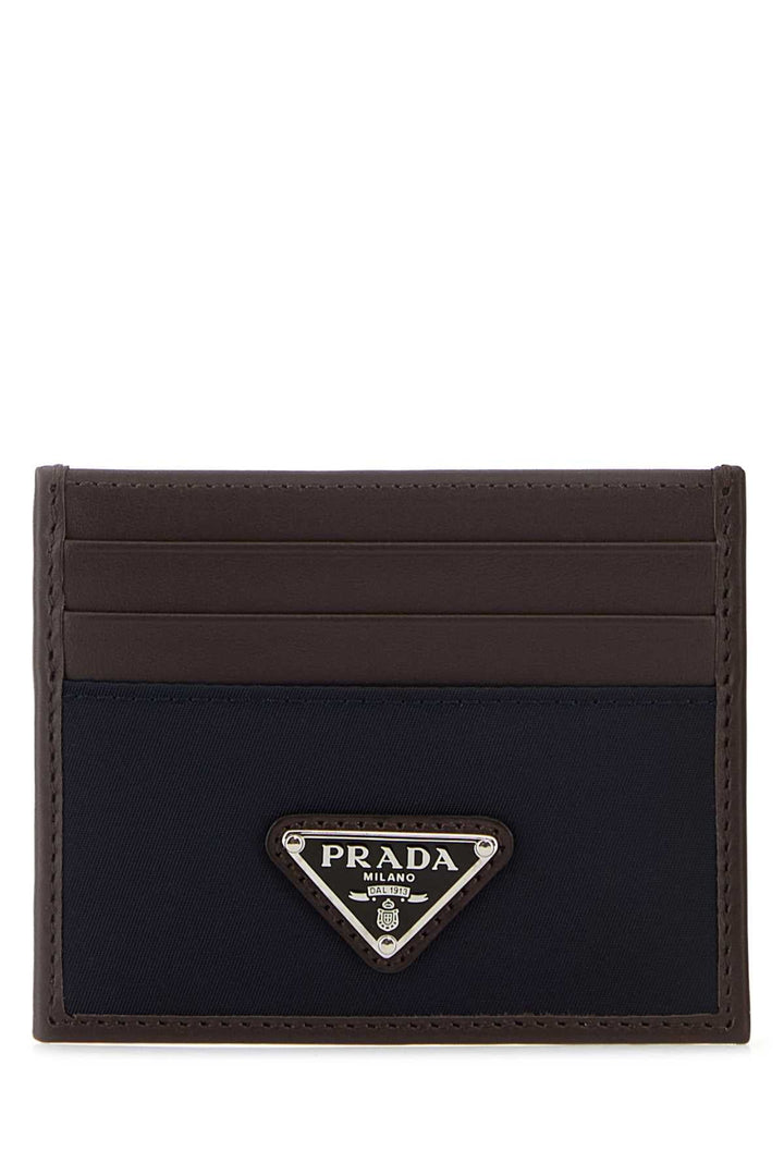 PRADA Mini Leather Card Holder