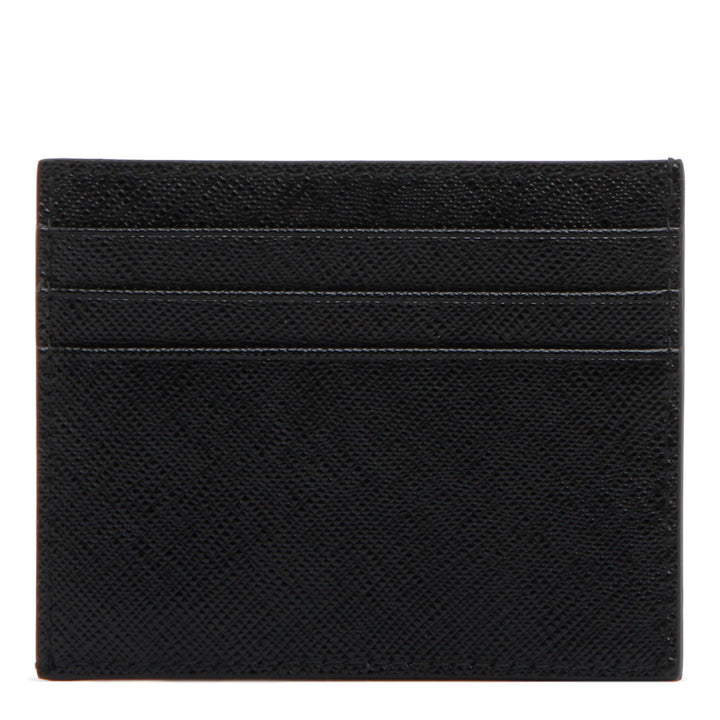 PRADA Saffiano Leather Mini Card Holder