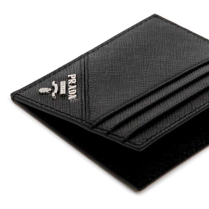 PRADA Mini Classic Leather Wallet