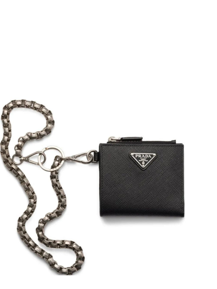PRADA Mini Leather Wallet for Men