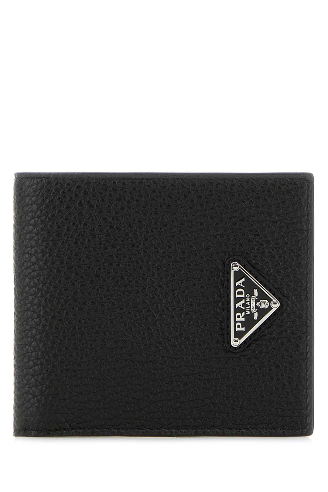 PRADA Mini Leather Wallet with Logo