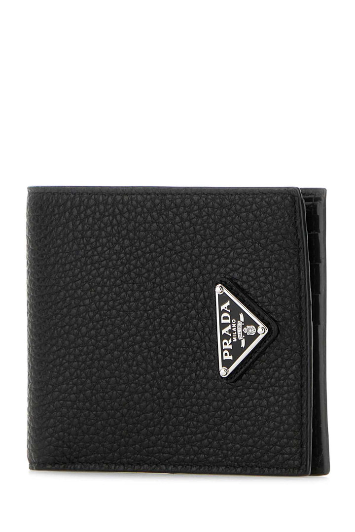 PRADA Mini Leather Wallet with Logo