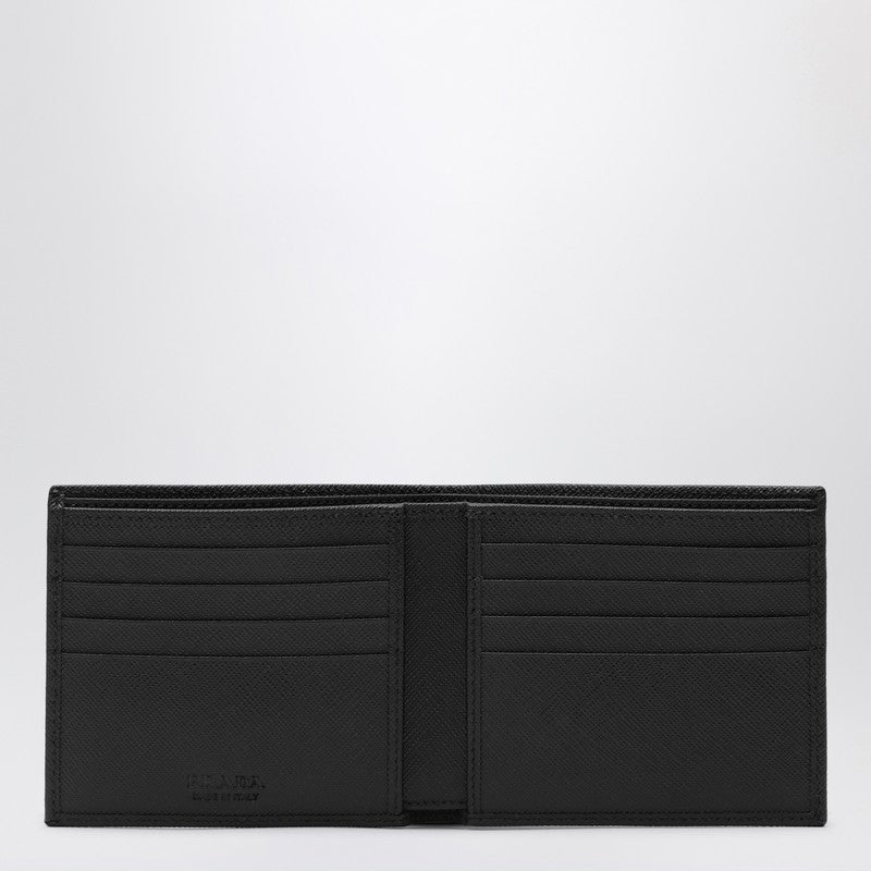 Prada Black Saffiano Horizontal Wallet Men
