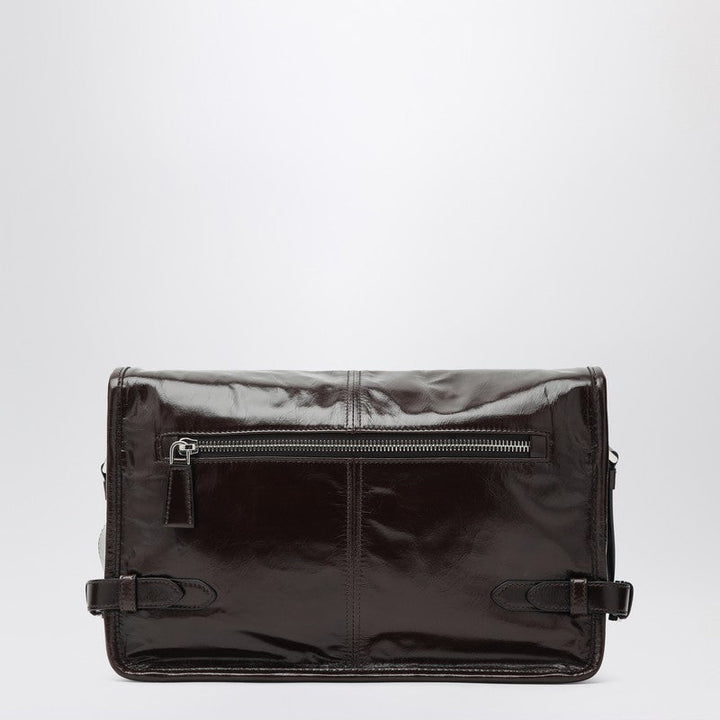 Prada Brown Shoulder Bag With Flap Men
