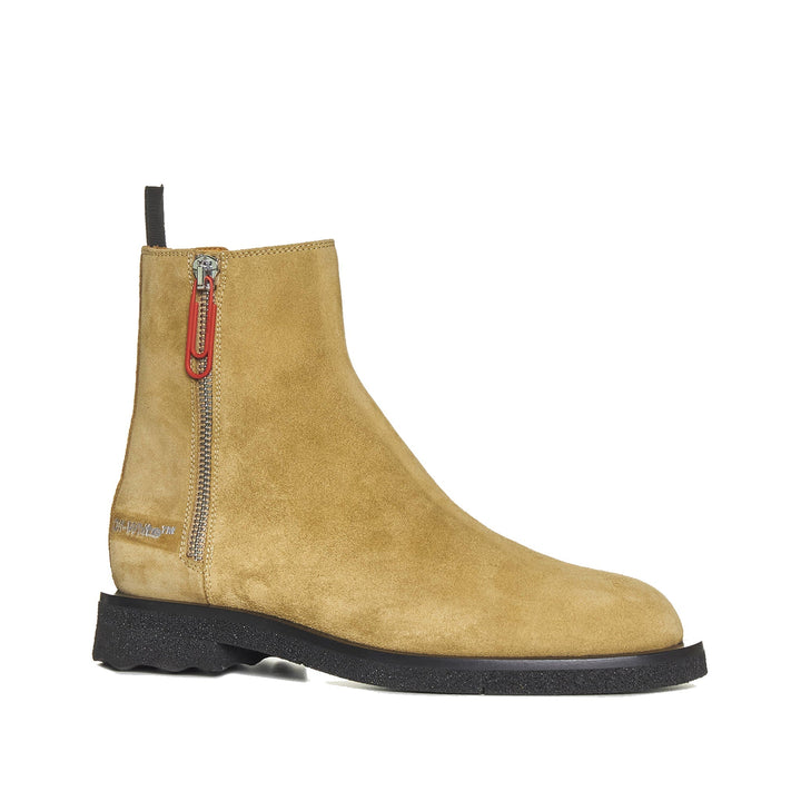 Off White Off White Suede Ankle Boots