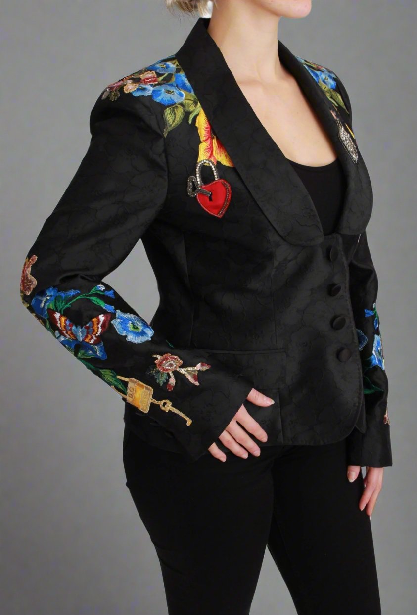 DOLCE & GABBANA Enchanted Sicilian Brocade Blazer