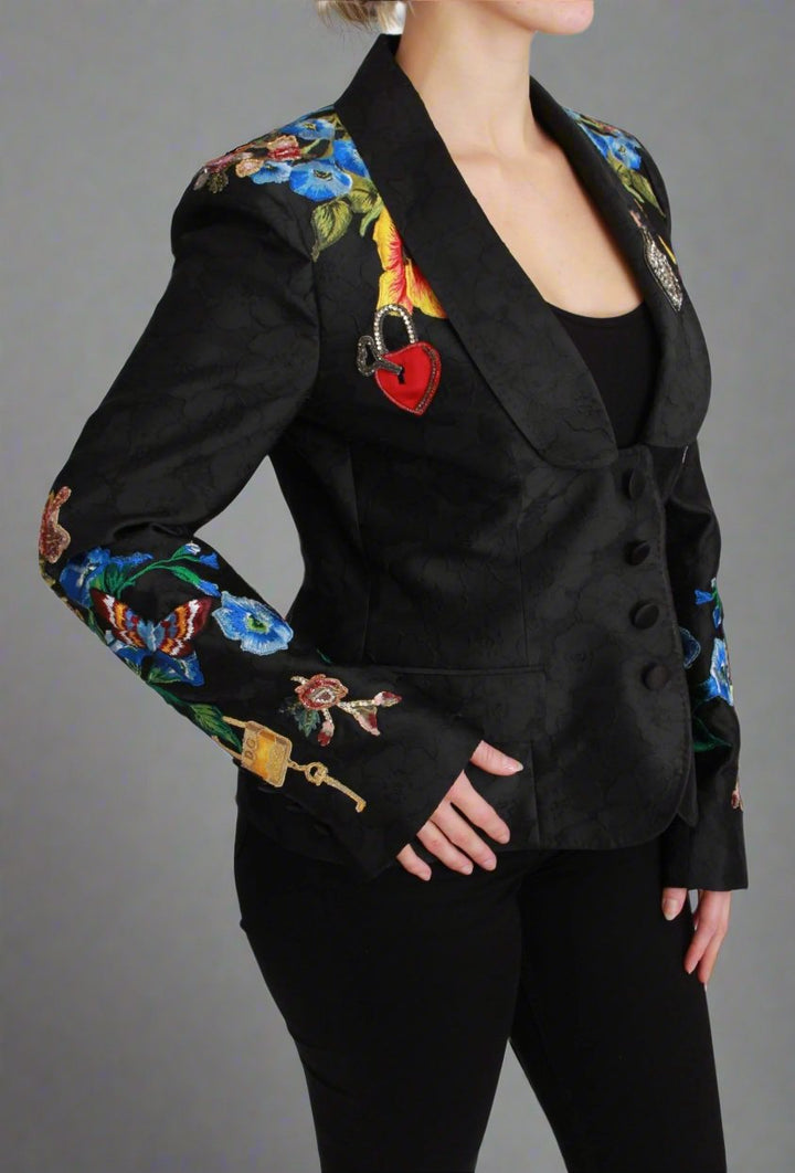 DOLCE & GABBANA Enchanted Sicilian Brocade Blazer