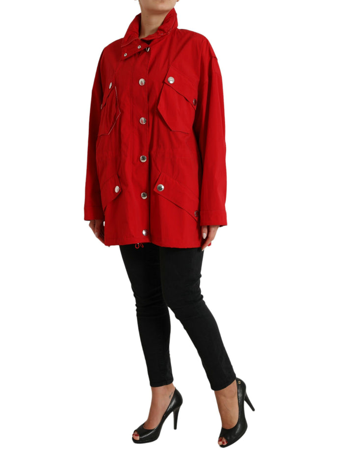 DOLCE &amp; GABBANA Chaqueta elegante de manga larga roja