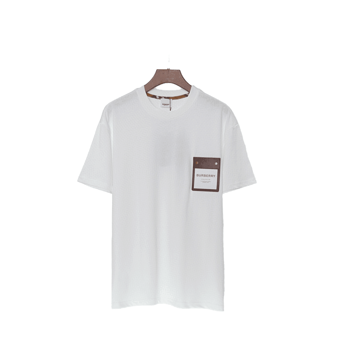 Burberry T-Shirt Without Collar &