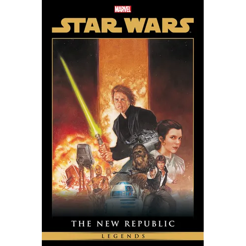 Star Wars Legends: The New Republic Omnibus Vol. 2 Dorman Heroes Cover - Hardcover