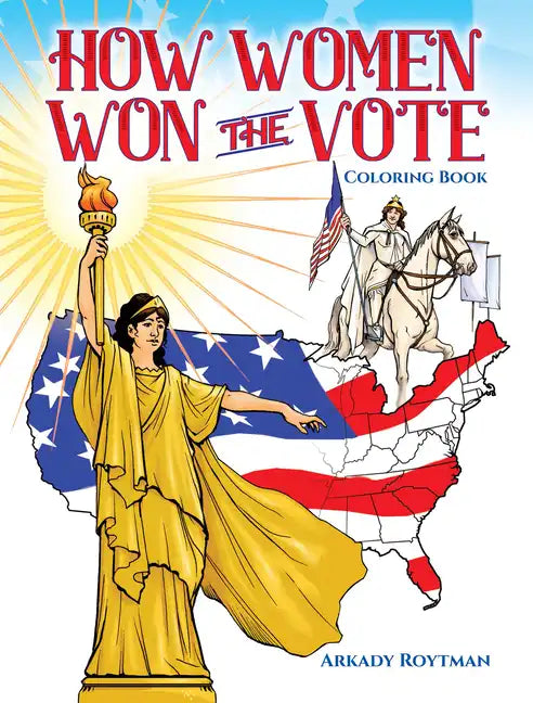 How Women Won the Vote Coloring Book - Paperback