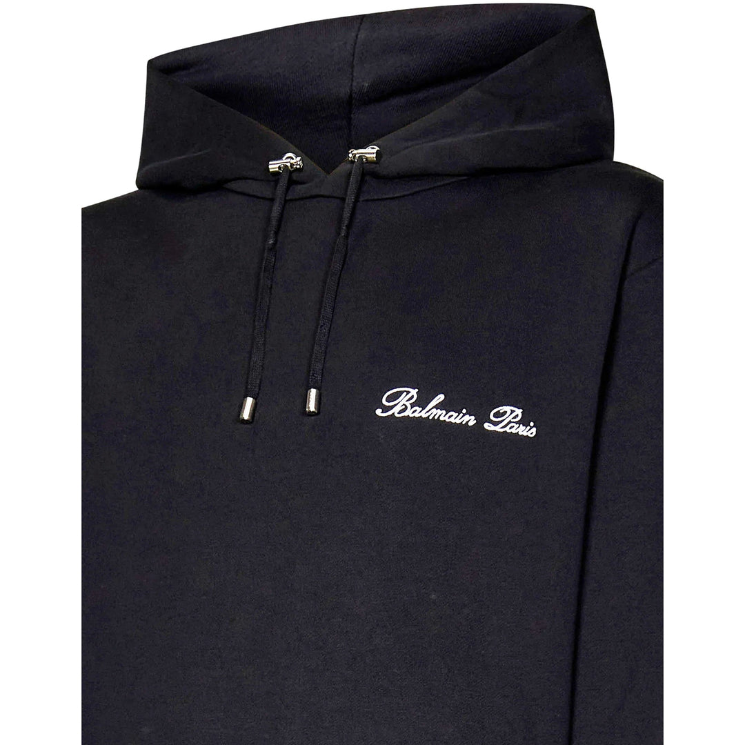 Balmain Cotton Logo Sweatshirt Men