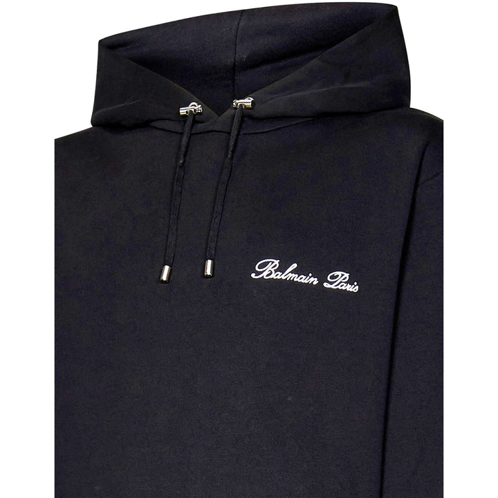 Balmain Cotton Logo Sweatshirt Men