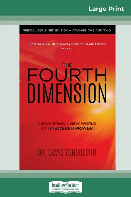 The Fourth Dimension: Special Combined Edition - Volumes One and Two (16pt Large Print Edition) - Paperback