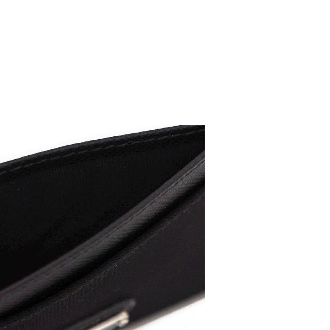 Prada Nylon And Leather Card Holder Women