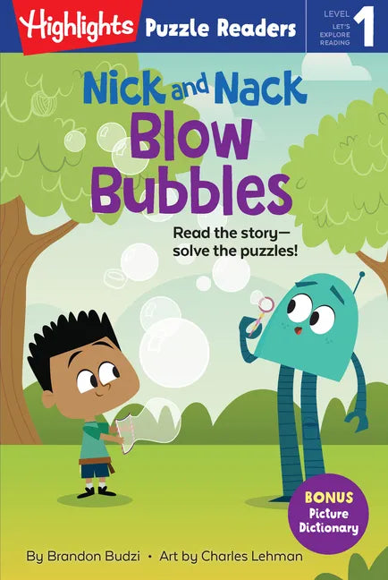 Nick and Nack Blow Bubbles - Hardcover
