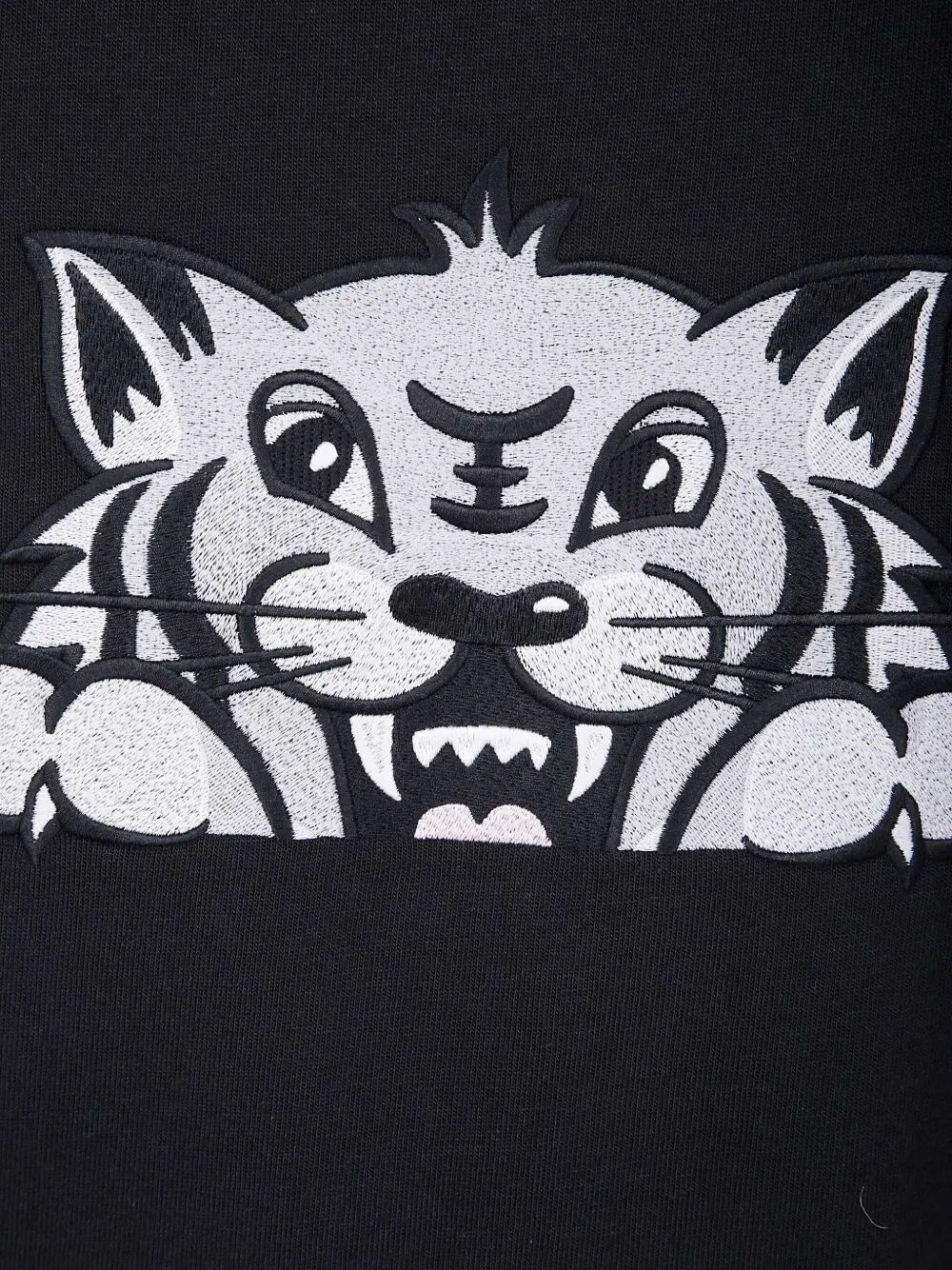 Kenzo Unisex "Gots Kenzo Happy Tiger" Embroidered Oversize Tshirt